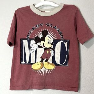 Disney Mickey Mouse Vtg Single Stitch Shirt 5/6